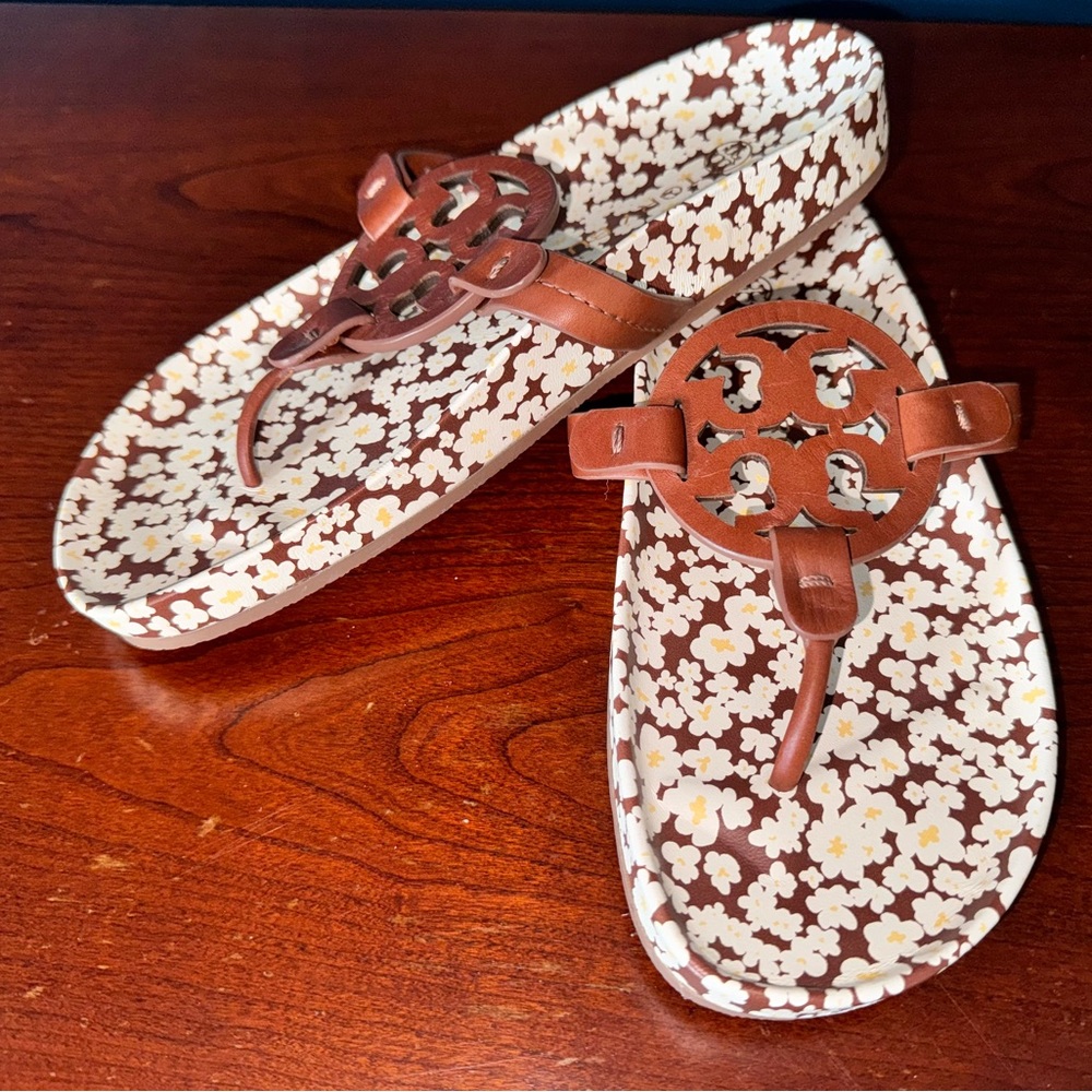 Tory Burch Cloud Flat Sandal Floral